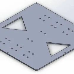 Wanhao i3 y Carriage plate