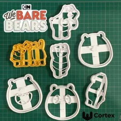 We bare bears cookie cutters