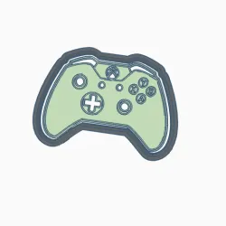 Xbox controller cookie cutter