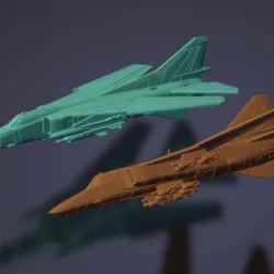 1:200 Mikoyan-Gurevich MiG-23 BM / MiG-27 M