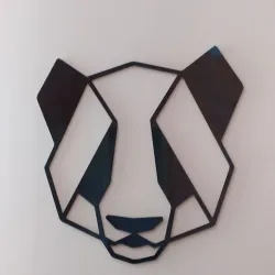 3D Origami wall hanging -Panda
