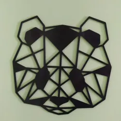 3D Origami wall hanging - Panda