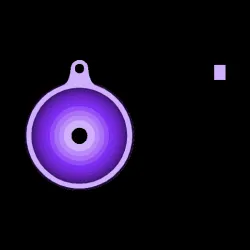 3D sphere in two colors