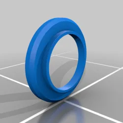 40.5mm to 52mm Plastic Step-up Ring Adapter