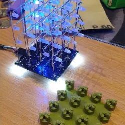 4x4x4 LED Jig - 14mm Separation - Hobby Components