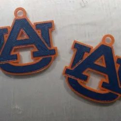 Auburn Keychain