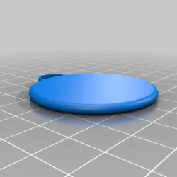 Basic Blank Key-chain Template