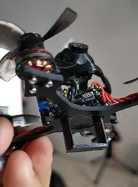 Battery holder for Pickle Pik 2 frame
