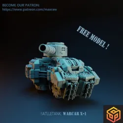Battle Tank: WARCAR X-1