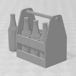 Beer crate 1/10