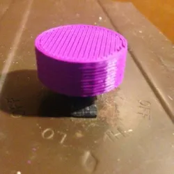 Box fan knob