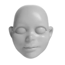 Boy – head (for marionette or doll)