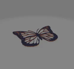 butterfly Wall art Stencil