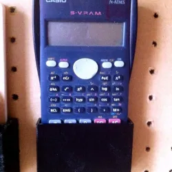 Casio fx-82MS calculator pegboard holder