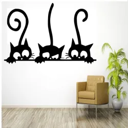 cat silhouette - cat silhouette - silhouette of cat