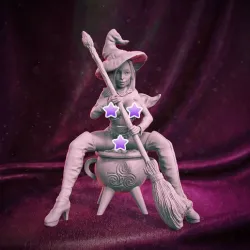Claire the witch NSFW version