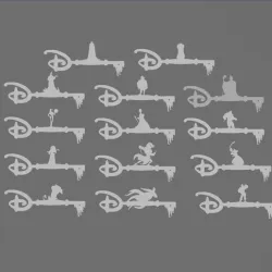 Clef - Clé - key - disney - jafar - Malefique - maleficient