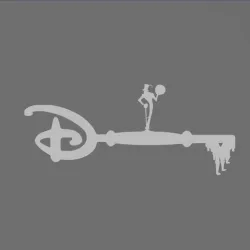 Clef Dr Facilier - Clé - key - La princesse et la grenouille - The Princess and the Frog - villain - disney