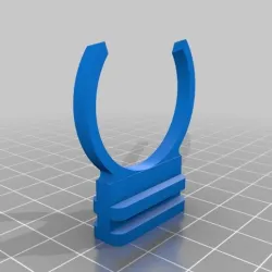 Clip type Nro 5 for skirting boards
