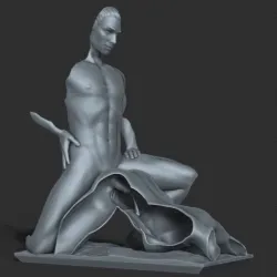 CONTEMPORARY NAUGHTIES ART - ANAL SEX