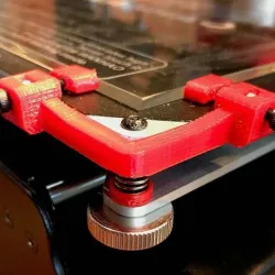 Corner Bracket glass plate Wanhao i3 Plus
