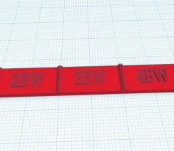 DBA 3.0 2mm Ruler