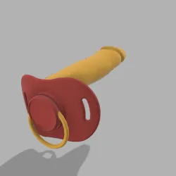 Dildo pacifier dick