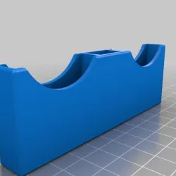 double-slat brackets (max slat 40mm wide, 9mm high)