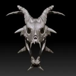 dragon skull