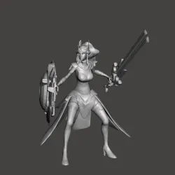 DWG Leona 3D Model