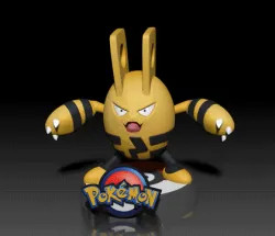 Elekid(Normal version) - POKÉMON FIGURINE - 3D PRINT MODEL