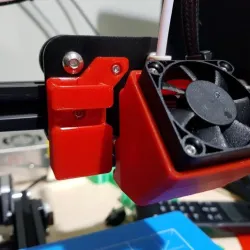 Ender-2 Caliper Bed Leveling mount