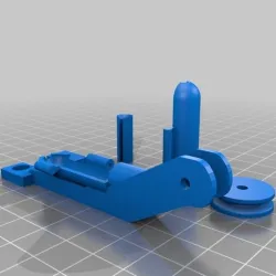 Ender 3 filament guide and cleaner edit