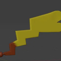 Female Pikachu Booty plug