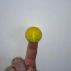 Fingerspop Smiley grimace