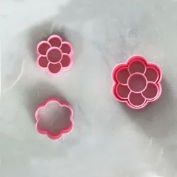 Flower Power Polymer Clay / Cookie Cutters