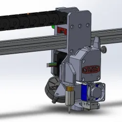 Folgertech FT-5 Head Design - Bondtech BMG Extruder, E3D V6, BLtouch