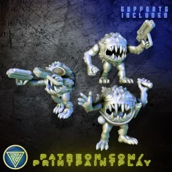 Furball Aliens Set