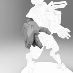 Gauntlet - Cen'Tau Battlesuit - Space Communist