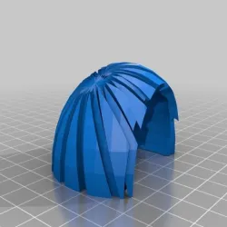 Giant Lego Girl's Hair: Fifth Style