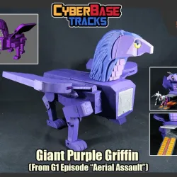 Giant Purple Griffin from Transformers G1 Episode "Aerial Assault"