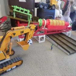 gold rush MSI S7 Trommel G scale 1:22