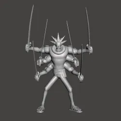 Hatchan 3D Model