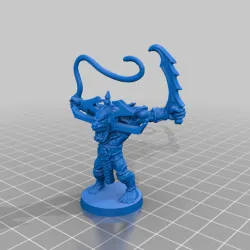 HeroQuest Gargoyle (circle base)