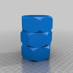 Hex Nut Container / Cup