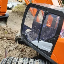 Hitachi Excavator cab