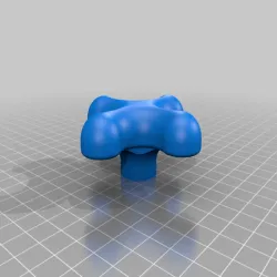 hold down knob