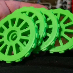 Hybrid Tevo Tornado LEveling Knobs based on Ultimate CR-10 Knobs