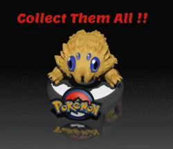 Joltik - POKÉMON FIGURINE - 3D PRINT MODEL