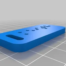 Keith Braille Key Chain